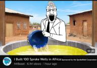 africa bucket doctor dr_sprokeberg holding_object mr_beast necktie pouring sproke variant:markiplier_soyjak well // 720x505 // 428.4KB