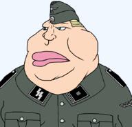blond blue_eyes fascism fat germanic germany national_socialism nazi_germany nazism schutzstaffel swastika variant:meximutt waffenss yellow_hair // 888x849 // 43.3KB