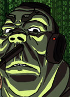 angry closed_mouth deep_rock_galactic frown glasses headphones microphone soyjak variant:gapejak video_game // 750x1041 // 464.5KB