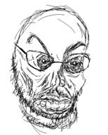 angry clenched_teeth closed_mouth glasses soyjak stubble variant:unknown // 370x462 // 17.0KB