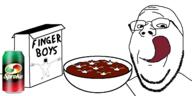 can cereal food glasses multiple_soyjaks open_mouth smile soyjak sproke stubble subvariant:fingerboy subvariant:wholesome_soyjak text tongue variant:a24_slowburn_soyjak variant:gapejak // 1600x800 // 130.6KB