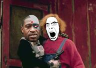 carrying cyborg george_floyd monkey nigger the_lawnmower_man variant:cobson // 220x155 // 630.8KB