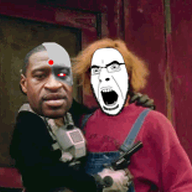 carrying cyborg george_floyd monkey nigger the_lawnmower_man variant:cobson // 220x155 // 630.8KB