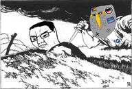 america_first angry backstabbing christianity christofascism cross crusader crusades flag flag:christianity flag:lgbt_pride_flag gay glasses gun hair helm holding_knife holding_object kamala_harris knife knight meta:tagme propaganda soyjak variant:chudjak variant:meximutt world_war_1 // 1125x764 // 213.2KB