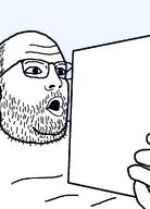 beer book double_chin fat glasses hand holding_book holding_object open_mouth soyjak stubble template transparent_background variant:book_soyjak // 700x971 // 23.1KB