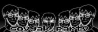 artist:crimsonvoidhydra1488 award background banner beard black black_background crossed_arms glasses glowing hair multiple_soyjaks nate smug soyjak soyjak_party text that_one_fucking_picture_of_nate_being_a_smug_little_bastard variant:soyak white_outline // 1500x500 // 210.1KB