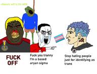 2soyjaks amphibian brown_skin chad crying frog glasses nas:pepe pepe_the_frog subvariant:hunky_twink_sex_machine text transgender_flag variant:alicia variant:chudjak // 998x762 // 137.0KB