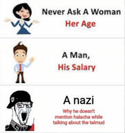 angry compressed crying eyebrows eyes female glasses low_quality male meta:low_resolution meta:tagme nazism nose op_is_a_retarded_lazy_faggot_for_not_tagging_his_own_shit schutzstaffel text variant:soyak wojak // 1247x1328 // 464.9KB