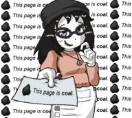 beanie clothes coal glasses hair hand holding_object nintendo nintendo_switch paper paro smug soy soylent soylent_(cacao) variant:soytan video_game wiki // 1206x1080 // 385.3KB