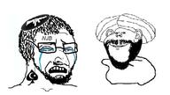 arab bac bar beard big_arab_cock big_arab_rocks closed_eyes clothes crying dancing_swede full_body glasses hair hat islam judaism kikecoal kippah large_nose nice_jewish_boy nice_jewish_buttslut njb oghw open_mouth our_gems_have_won smile soyjak spade tattoo tiny_jewish_pecker tjp tkd total_kike_destruction turban variant:impish_soyak_ears variant:soyak // 1128x636 // 210.0KB
