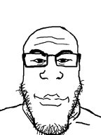 bald beard big_lips glasses series:fusionjaks stubble subvariant:neutralplier thick_eyebrows transparent_background variant:epsteinjak variant:markiplier_soyjak // 600x800 // 17.2KB
