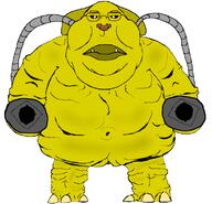 dog ear guns janny looking_at_you obese subvariant:meximutt_front4 tiny_penis variant:meximutt // 782x755 // 100.4KB