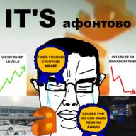 a_(4chan) afontovo artist:ptr100 building chart crying its_over krasnoyarsk letter logo orange screen snow studio subvariant:chudjak_front text variant:chudjak // 700x700 // 235.9KB