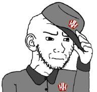 arm cap clothes concerned ear frown hand hat holding_object kolyma series:administ_soyjaks soyjak stubble variant:soyak // 912x866 // 42.0KB