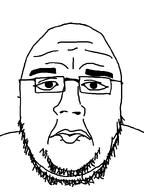 bald black_and_white fat glasses nuvariant round stubble template variant:unknown // 600x800 // 9.9KB