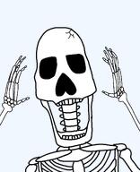 arm bone eye_socket eye_sockets hand meta:post_that_is_completely_unrelated_to_namefag_and_countrywar_drama_but_still_got_raped_by_them_anyway open_mouth series:skeletonjaks skeleton skull transparent_background variant:ppp // 1000x1233 // 107.3KB