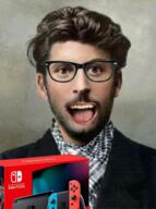 glasses joseph_stalin meta:tagme nintendo nintendo_switch open_mouth soyboy variant:unknown video_game // 714x960 // 912.4KB
