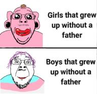 flag:transgender_pride_flag glasses mustache pink_skin pooner purple_hair smile stubble text tranny variant:bernd // 867x835 // 250.0KB