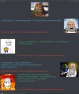 4soyjaks anti_drug_cuban_war_hero_(shiwi) arm award badge beard bwc_person_(shiwi) christianity closed_eyes closed_mouth clothes drawn_background ear earth fell_for_it_again_award gemersonlakeandpalmer_(user) glasses glowing god grey_eyes grey_hair gun hair hand heaven its_eternal its_over kiwifarms looking_at_you moon mustache open_mouth painting phonecian_text pointing pointing_at_viewer religion ribbon robe scared shiwi sky smug soyjak space stubble subvariant:soyak_(concerned) text the_great_tower_of_babel_(pieter_bruegel_the_elder) thick_eyebrows tricked variant:feraljak variant:markiplier_soyjak variant:soyak white_skin // 1353x1619 // 800.9KB