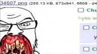 3soyjaks angry animated bubble deformed ear fish glasses greentext hair red_skin rotten_teeth scared screenshot smile sound soyjak soyjak_party stretching stubble subvariant:grinlook_poggers subvariant:soyak_(concerned) underwater variant:feraljak variant:markiplier_soyjak variant:soyak video yellow_teeth you_were_one_i_ker // 1280x720, 5.6s // 1.2MB