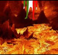 ack animated burning clothes country death deformed falling fire flag flag:italy full_body glasses hell italian_chad(namefag) italy meta:tagme mountain oe_cake open_mouth variant:bernd volcano // 450x424 // 834.3KB