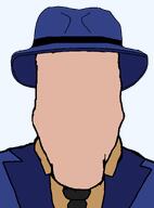 clothes detective faceless fedora light_skin necktie nophono subvariant:neutralplier suit the_question variant:markiplier_soyjak // 1035x1400 // 31.3KB