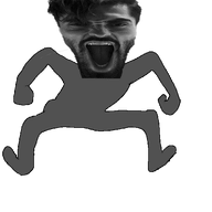 animated ernest_khalimov ext=gif hair monkey_dance nas:gigachad shouting subnas:gigayell