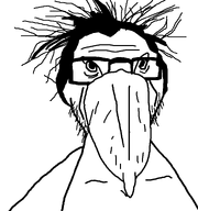 angry animal beak closed_mouth hair series:animaljaks shoebill template variant:unknown // 724x774 // 24.5KB