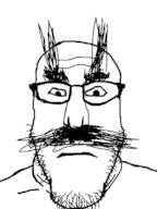 bushy_eyebrows closed_mouth eyebrows long_nose mustache neutral soyjak stubble subvariant:neutralplier variant:markiplier_soyjak // 600x800 // 50.2KB