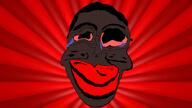 black_skin cartoon distorted jartycuck mickey_mouse pink_eyes red_lips subvariant:jartycuck subvariant:patrick variant:chudjak // 852x480 // 284.8KB