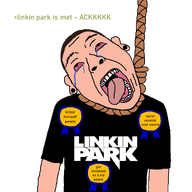 award chester_bennington ear earring hanging linkin_park text variant:bernd // 1300x1301 // 99.7KB