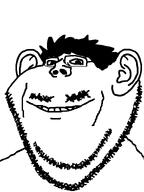 beard eye eyes glasses markiplier moustache mouth mouth_lines nose smile stubble variant:impish_soyak_ears // 598x800 // 28.4KB