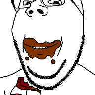 arm choco_bugs chocolate food glasses hand holding_object smile soyjak stubble subvariant:wholesome_soyjak variant:gapejak // 600x1000 // 12.8KB