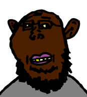 beard black_skin forehead_lines glasses nigger smile soyjak transparent_background variant:whiteboardjak // 670x745 // 15.7KB