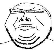 angry disgusted edit glasses lips nostril subvariant:wholesome_soyjak teeth template unhappy variant:gapejak variant:unknown wrinkles // 850x800 // 18.6KB