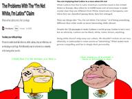 article beard brown_skin dialogue latinx mexico mexicoon mexifaggot meximutt mexinigger news swastika variant:meximutt white_skin // 4000x3000 // 2.7MB