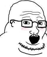 fat glasses meta:tagme open_mouth stubble variant:soyak // 633x758 // 39.0KB