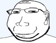 ear eyelids glasses small_eyes smile soyjak stubble subvariant:massjak subvariant:wholesome_soyjak template transparent_background variant:gapejak // 600x459 // 8.7KB