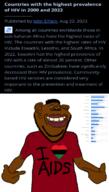 africa aids big_lips black_skin i_love merge red_shirt statistics subvariant:impish_tyrone tyrone variant:impish_soyak_ears variant:shirtjak // 700x1237 // 364.1KB