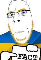 aryan blond blue_eyes fact flag:ukraine glasses hand looking_at_you pointing series:countryARYAN_gem! serious sign stubble template transparent ukraine variant:cobson white_background white_skin // 775x1127 // 92.2KB
