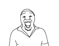 black_skin gape newGOD nigger soyjak traced // 412x317 // 2.1KB