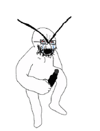 angry artist crying dance drawfag glasses meta:not_oc open_mouth pen red_eyes selfish_little_fuck stubble transparent_background variant:cryboy_soyjak // 536x706 // 727.9KB