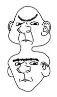 2soyjaks angry ear frown fused soyjak unibrow variant:ishish_soyak_ears // 750x1291 // 58.0KB