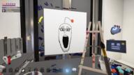 antenna canvas easel glasses open_mouth paint paintbrush reddit reddit_moment screenshot soyjak stubble variant:markiplier_soyjak video_game // 1920x1080 // 1.3MB