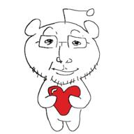 glasses holding_heart holding_object reddit stubble variant:unknown // 647x647 // 26.1KB