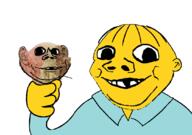 baby collared_shirt deformed ear fist hair holding_object ice_cream objectsoy ralph_wiggum subvariant:nathaniel subvariant:swedenborg the_simpsons variant:gapejak variant:impish_soyak_ears yellow_skin // 1083x763 // 170.0KB