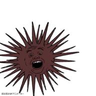 animal animated full_body open_mouth poyopoyo poyunpoyun urchin variant:alicia // 400x400 // 999.1KB
