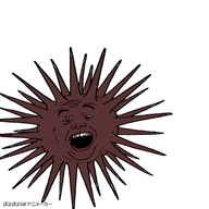 animal animated full_body open_mouth poyopoyo poyunpoyun urchin variant:alicia // 400x400 // 999.1KB