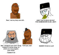 5soyjaks abrahamic atheism calarts christcuck christianity god jesus_christ meta:OP_here_I'm_trans_for_the_record pagan paganism pajeet subvariant:wholesome_soyjak tag_your_shit_you_fat_fucking_lazy_nigger variant:feraljak variant:gapejak variant:soyak // 2201x2052 // 843.3KB