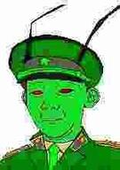 adidas alien antenna cap clothes communism compressed cricket ear green_skin hat kuz low_quality mouth_closed nose pixelated red_eyes series:crickjaks uniform variant:carterjak variant:kuzjak // 156x222 // 4.3KB
